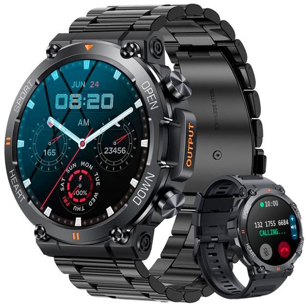 Смарт Годинник Smart Storm Black 45mm