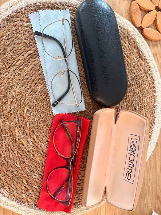 Okulary korekcyjne zestaw