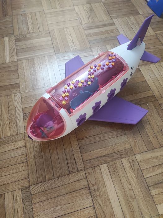 Duży samolot Littlest Pet Shop z akcesoriami