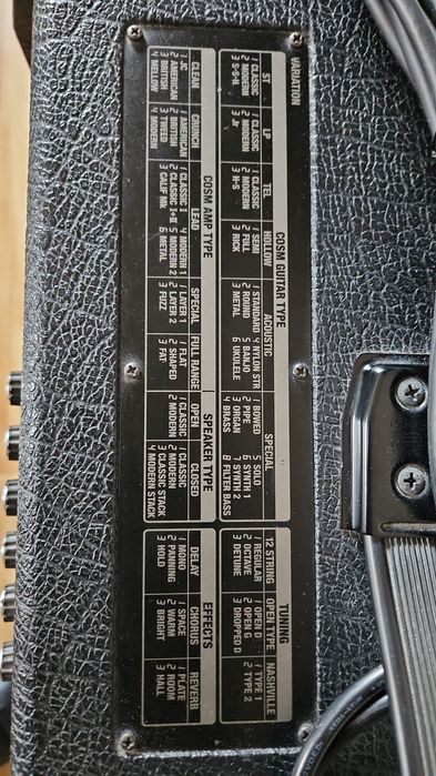 Wzmacniacz gitarowy Roland Vga-7