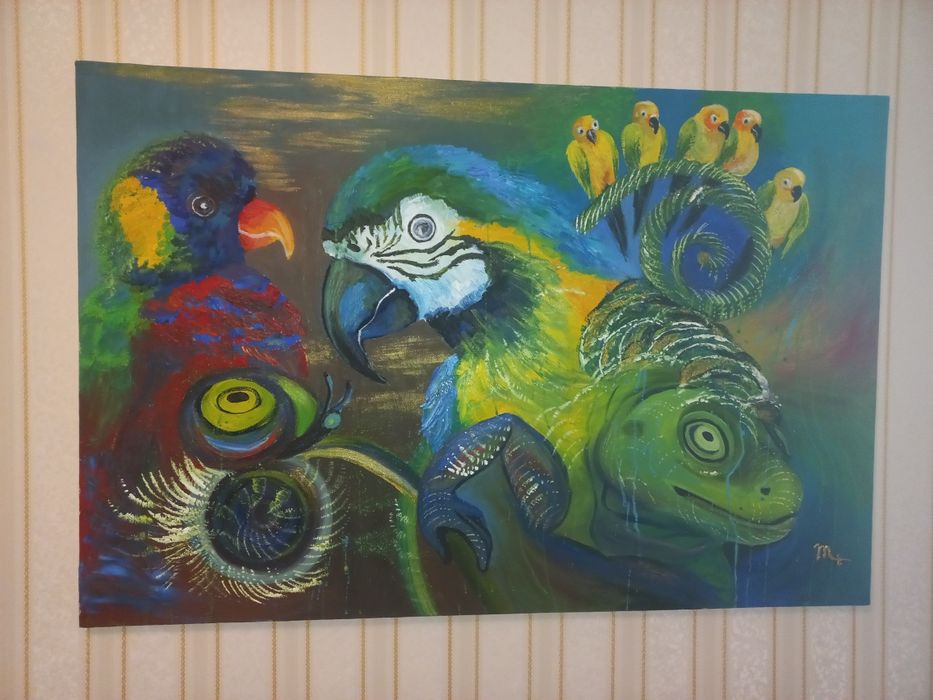 Картина дизайнерська. На полотні