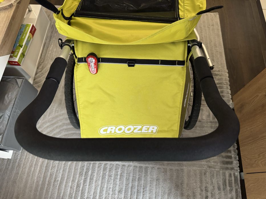 Croozer Kid 1, przyczepka rowerowa, spacerówka, wózek biegowy