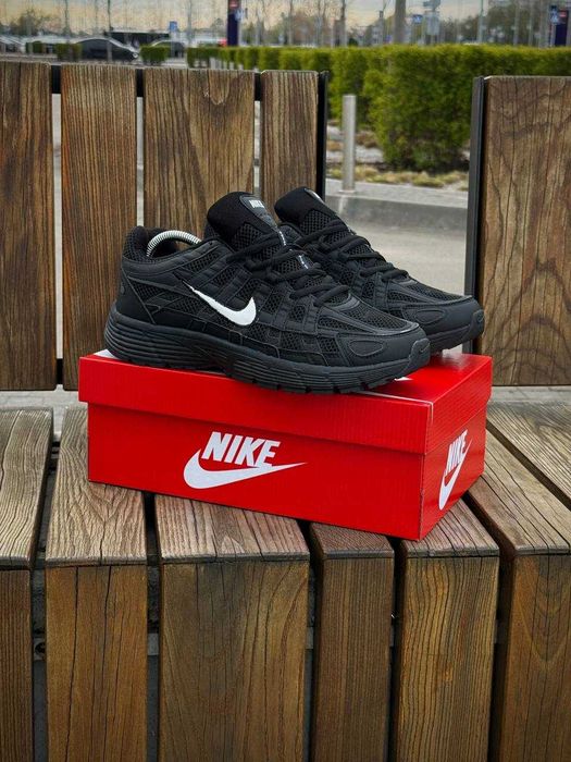 АКЦІЯ! Nike P-6000  Black/White 41 42 43 44 45 46 найк