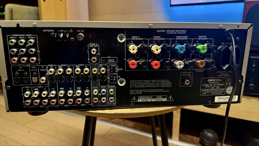Бонус! AV-ресивер Onkyo TX-SR601E+dvd в подарок