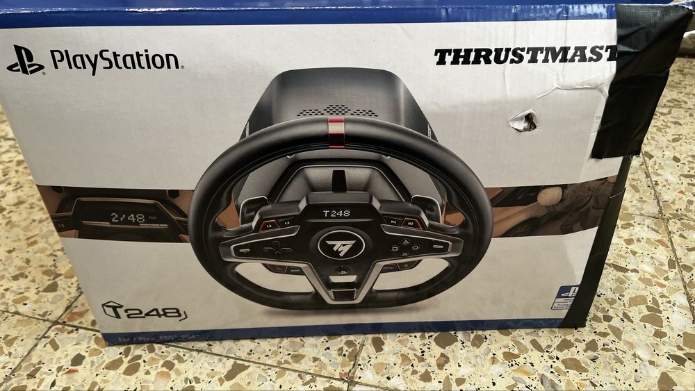 Volante + Pedais Thrustmaster T248