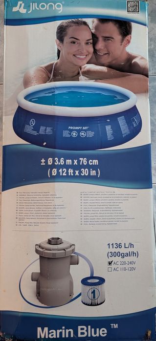 Piscina Insuflável+ Bomba