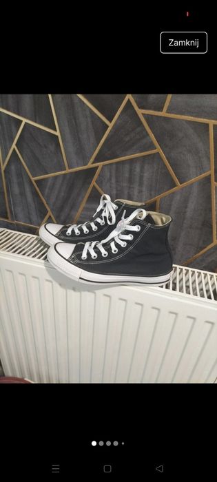 Converse All Star rozmiar 36,5 dł wkładki 23-23,5