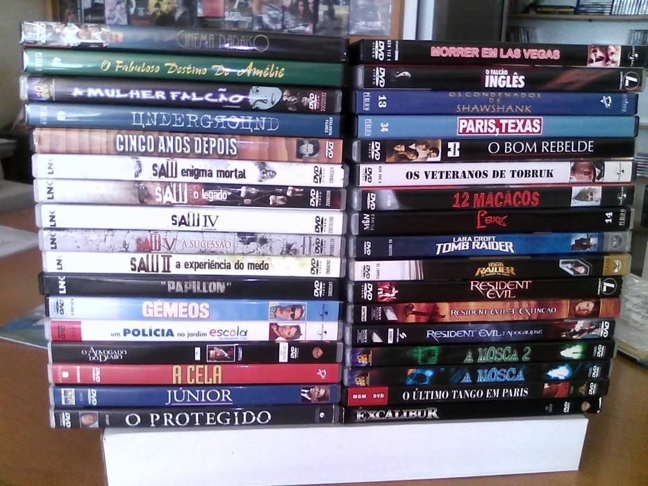 Grande lote de dvd's novos