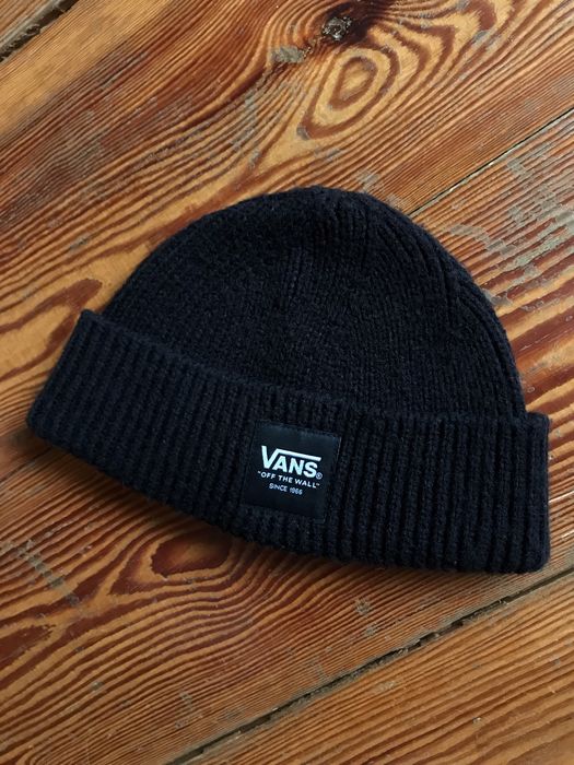 Czapka Skate Vans zimowa czarna skateboard