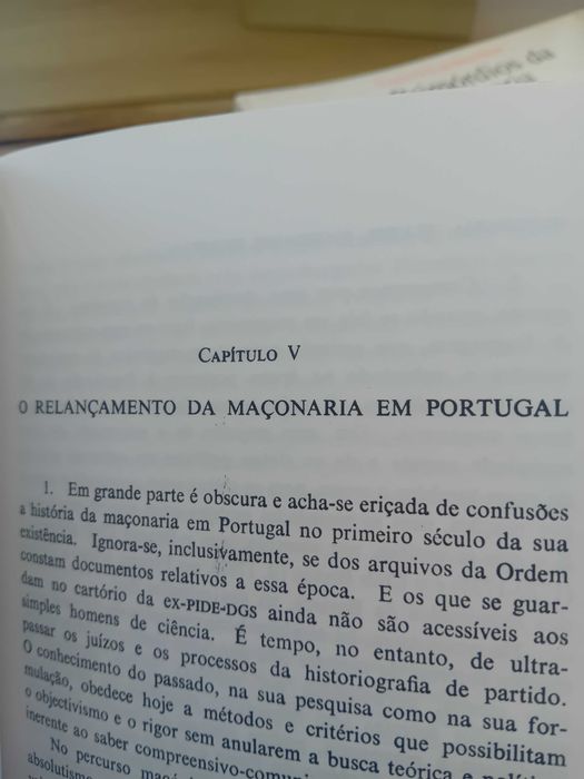 RARO - ... Maçonaria em Portugal - Coleção COMPLETA (Fotos no anúncio)