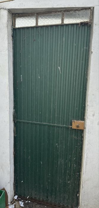 Portão garagem usado