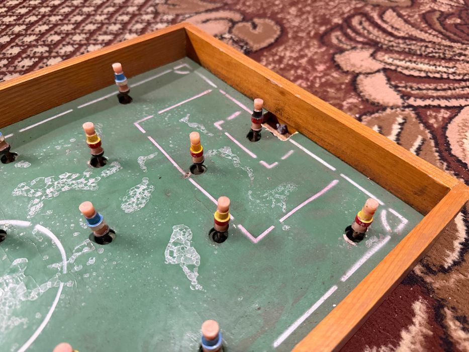 Piłkarzyki PRL Drewniane PRL