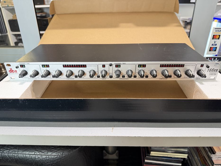 DBX 166xs bramka szumów kompresor limiter jak nowy