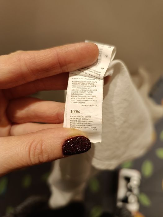 Biała koszula chłopięca rozmiar 116