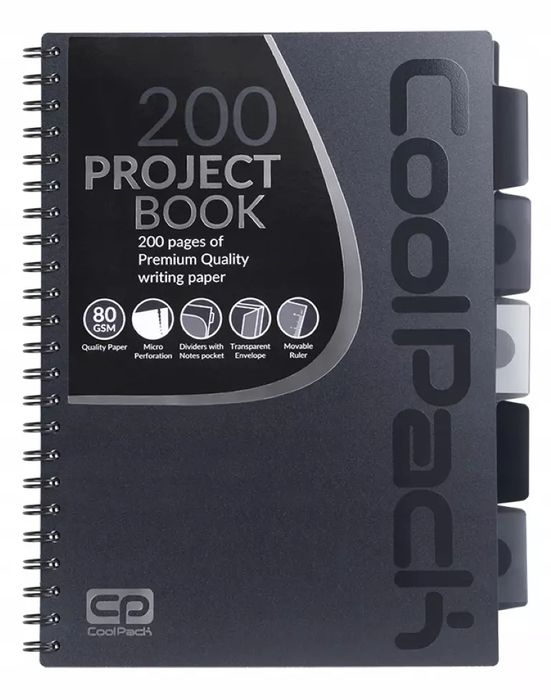 Kołobrulion A4. Coolpack, Szary. Nowy Produkt