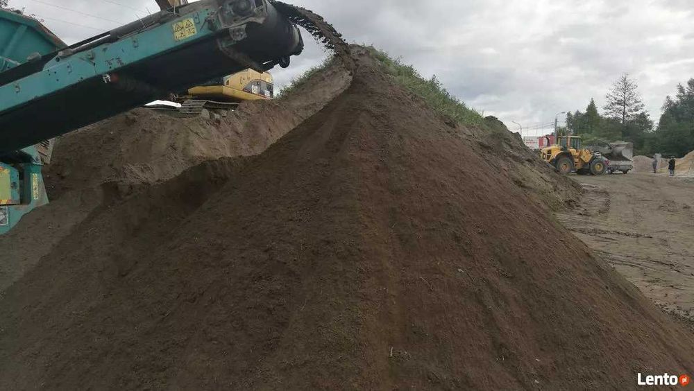 Ziemia Przesiana Przesiewana humus ogrodowa