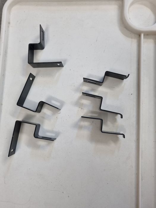 Obejma na słupek 40x60mm czarna