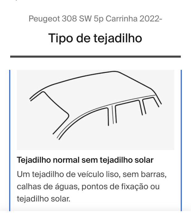 Thule Kit 145337 - Peugeor 308 SW