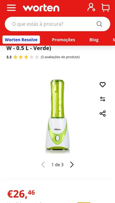 Liquidificadora Tristar