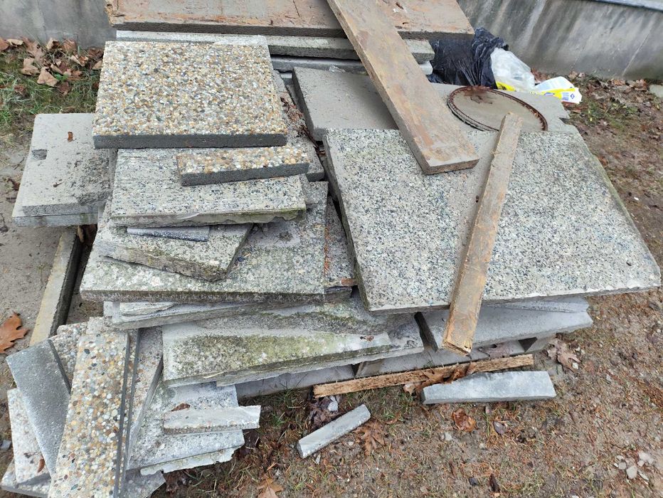 Płyty granitowe -różne rozmiary-szare