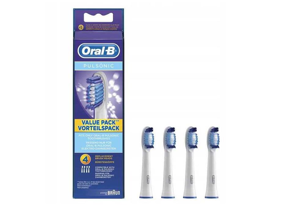 Oryginalne końcówki do sonicznych szczoteczek  Oral-B Pulsonic