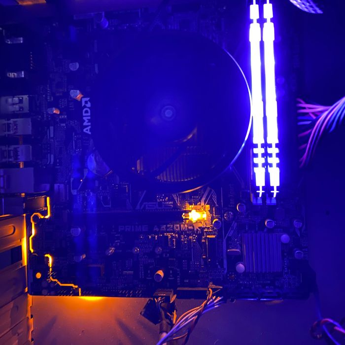 Motherboard ASUS PRIME A320M-K + CPU Ryzen 3 2200G