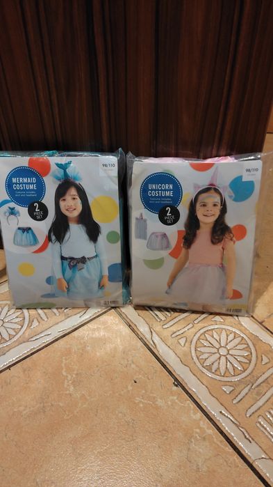 Przebranie,strój,kostium Syrenka, Jednorożec 3-5 lat
