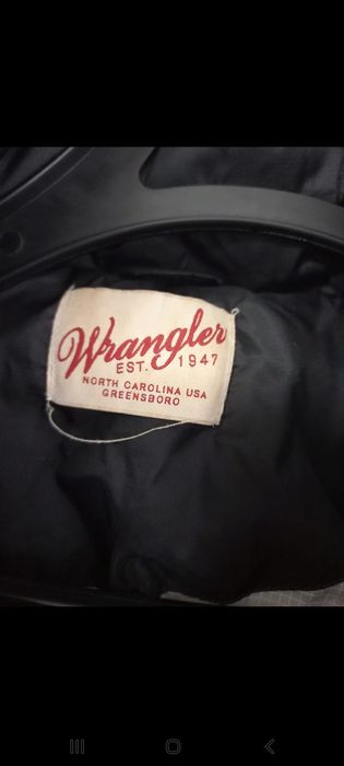 Czarna Kurtka Wrangler S