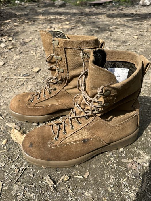 Belleville 790 ST 米軍 ミリタリーブーツ US6R Made in US New 790 G Belleville Desert Tan Army Combat Goretex