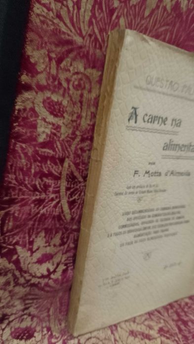A Carne na Alimentação 1908 F. Motta D´Almeida