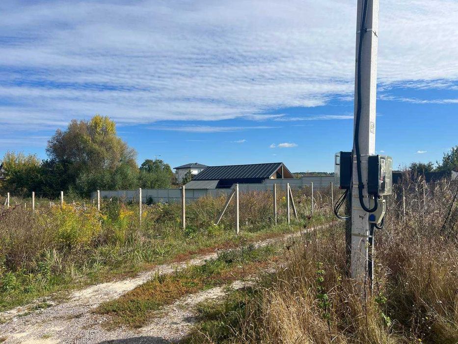 Білогородка 7,5 соток з власним озером! Світло на ділянці
