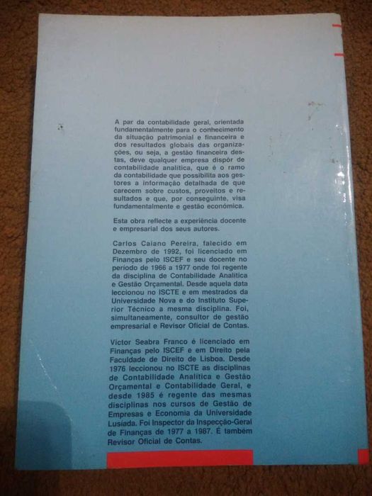 Contabilidade - livros académicos