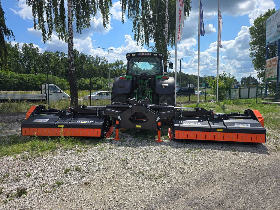 Mulczer kosiarka Bijakowa ZEPPELIN 7m POTĘŻNY Do kukurydzy Ścierniska