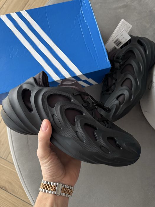 Adidas Adifoam Nowe Sportowe Buty Męskie Czarne Gumowe 42