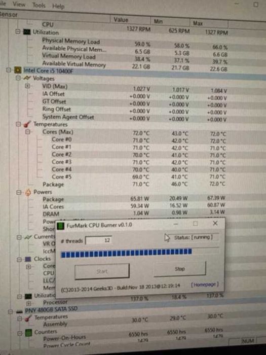 Komputer Stacjonarny i5 10400f/ 1650GTX 4GB/SSD 500GBm2/16Ram DDR4