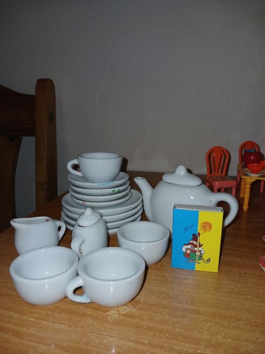 Посуд для розмальовування для ляльок, ляльковий посуд від 50грн