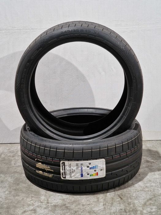 [Como Novos] 2 Pneus 245/35R19 CONTINENTAL