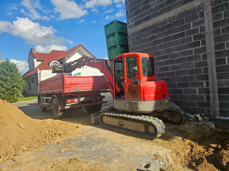 Wywóz odpadów zwałki gruzu z rozbiórki ziemi z gruzem wystawiam bdo