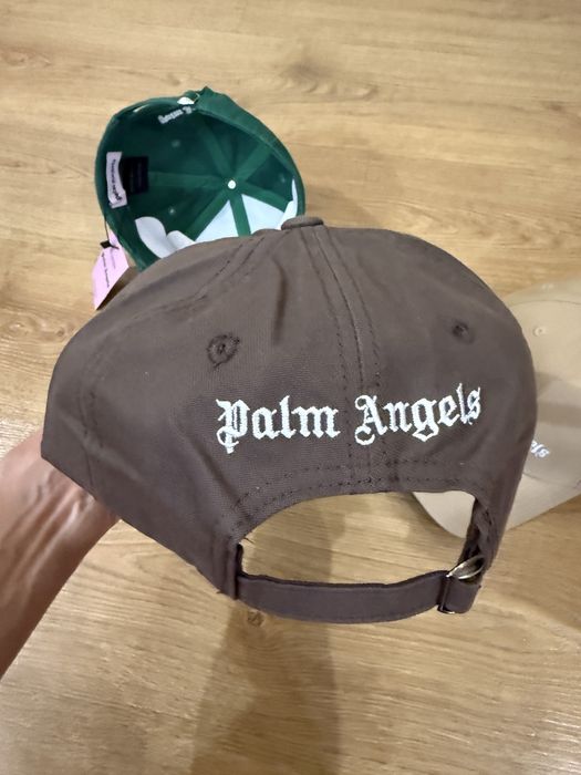 Кепка Palm Angels чорна беж зелена