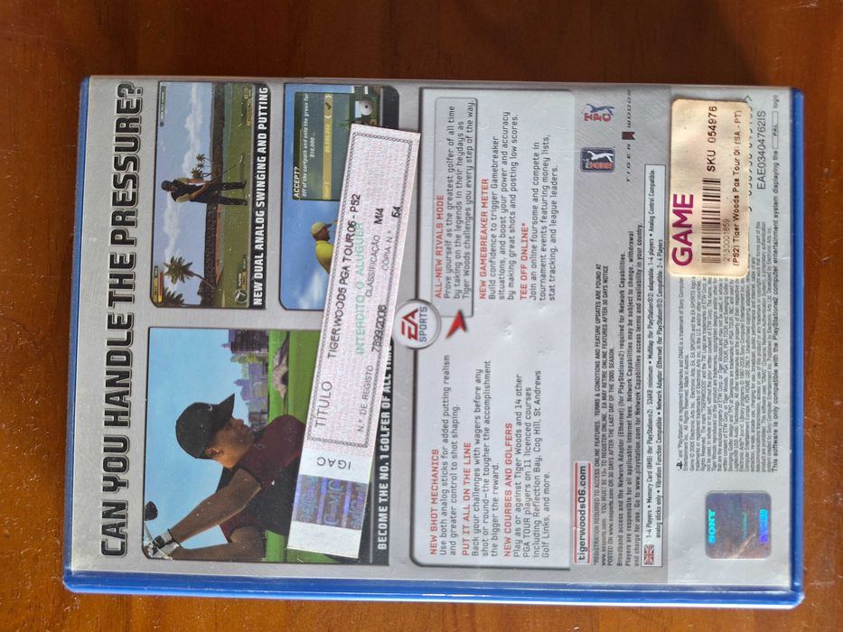 Tiger Woods PGA Tour 07 - PS2