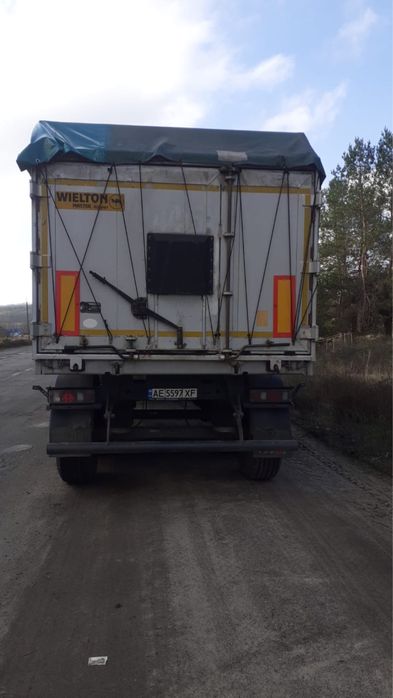 Напівпричеп самоскид Wielton NW 3 + сідловий тягач DAF або MAN