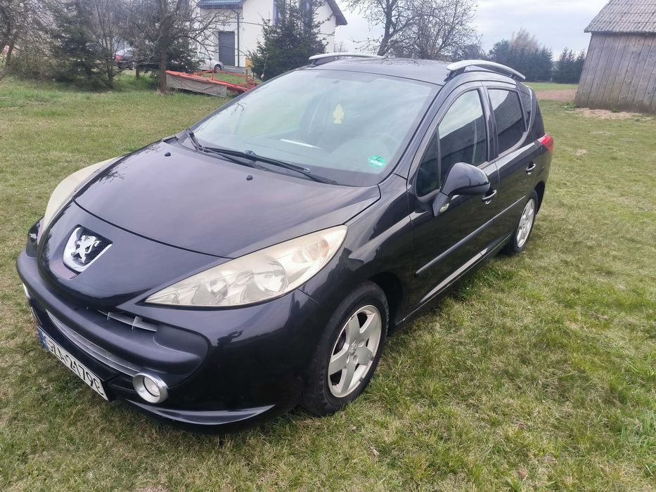 Peugeot 207 SW 2009r. 1.4 benzyna+gaz | PO KAPITALNYM REMONCIE SILNIKA | panorama | 2 kpl. opon