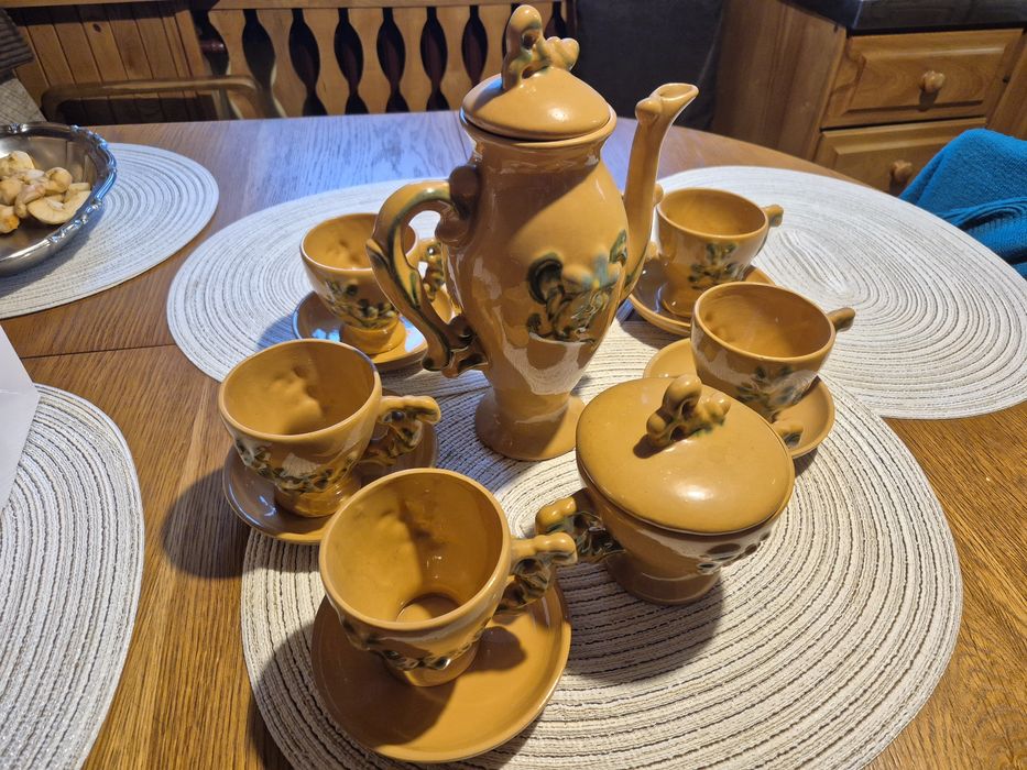 Serwis kawowy ceramika ZSRR lata 70