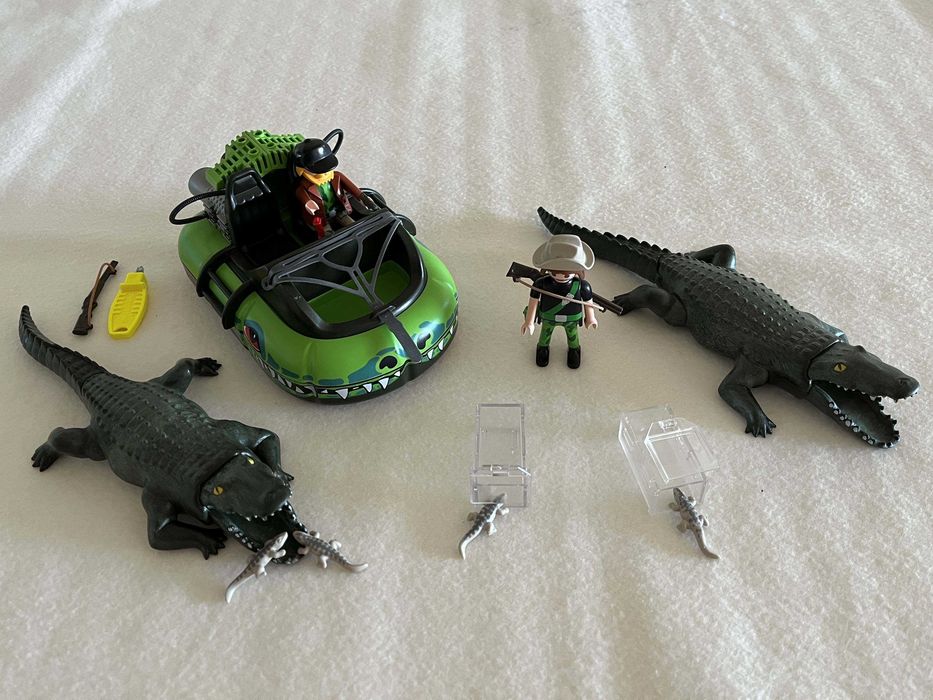 Playmobil 4446 - Hovercraft + Crocodilo437399587977308162