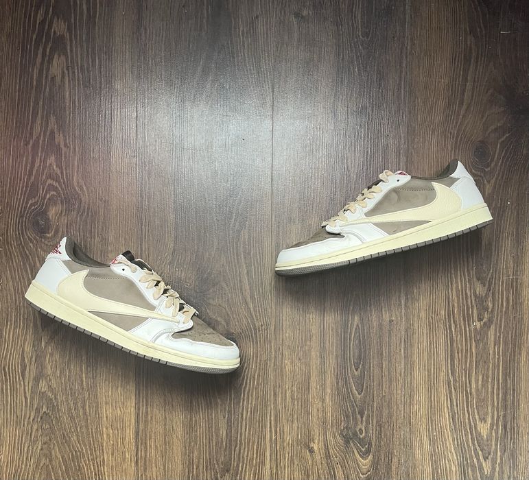 Nike x Travis Scott Jordan 1 Low y2k nike basketball cort shoes