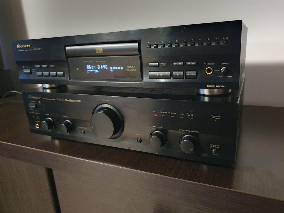 Wzmacniacz Pioneer A 207 + Cd Pioneer Pd 207