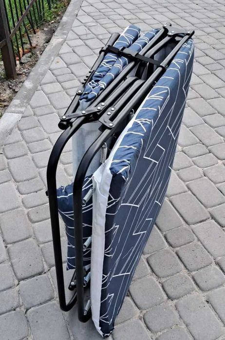 Комплект кровать раскладушка с матрасом ліжко розкладачка з матрацом