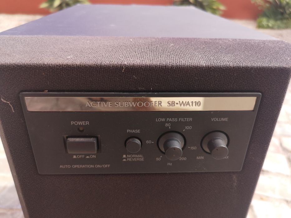 Sistema de som Panasonic