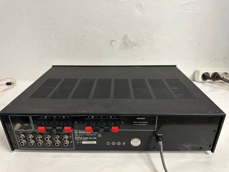 Wzmacniacz Yamaha A-550 | 2 × 53 W | Made in Japan | Vintage Hi-Fi