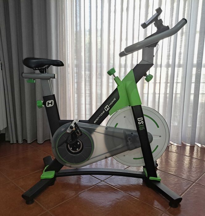 Bicicleta estática.